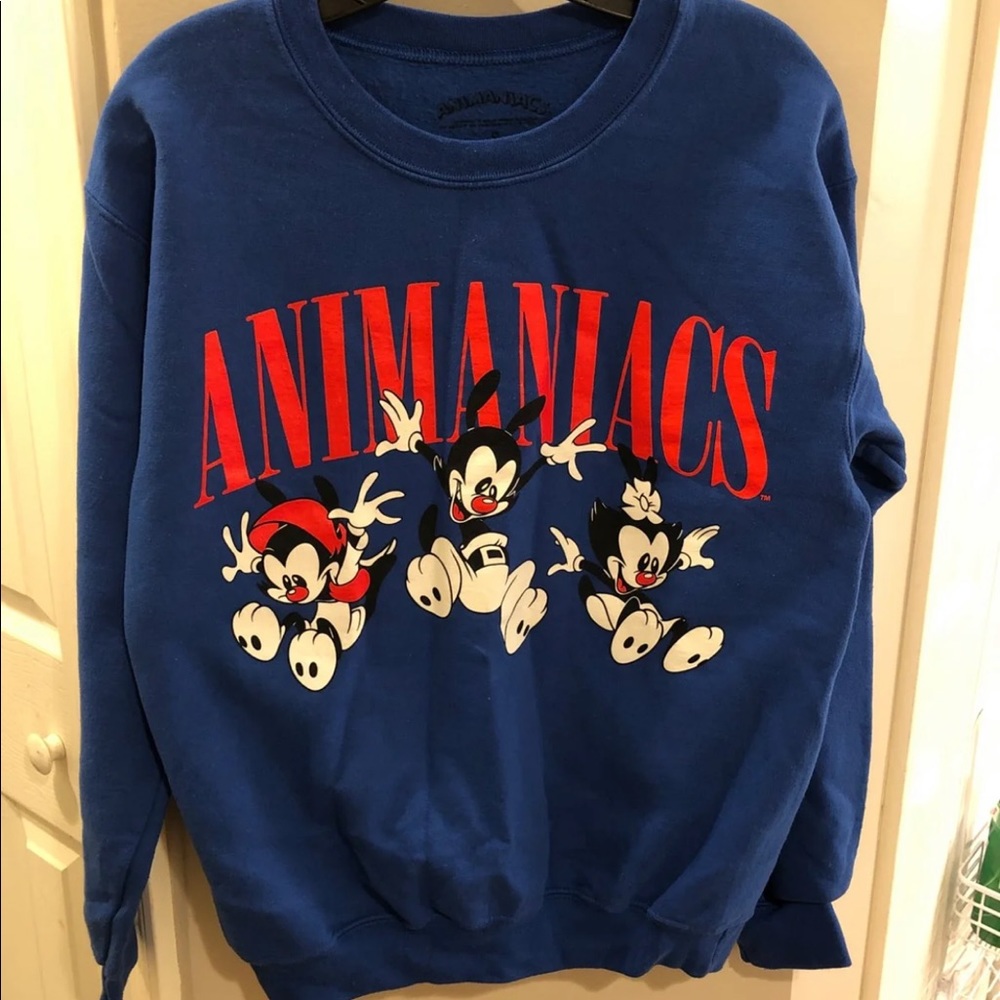 blue animaniacs sweatshirt